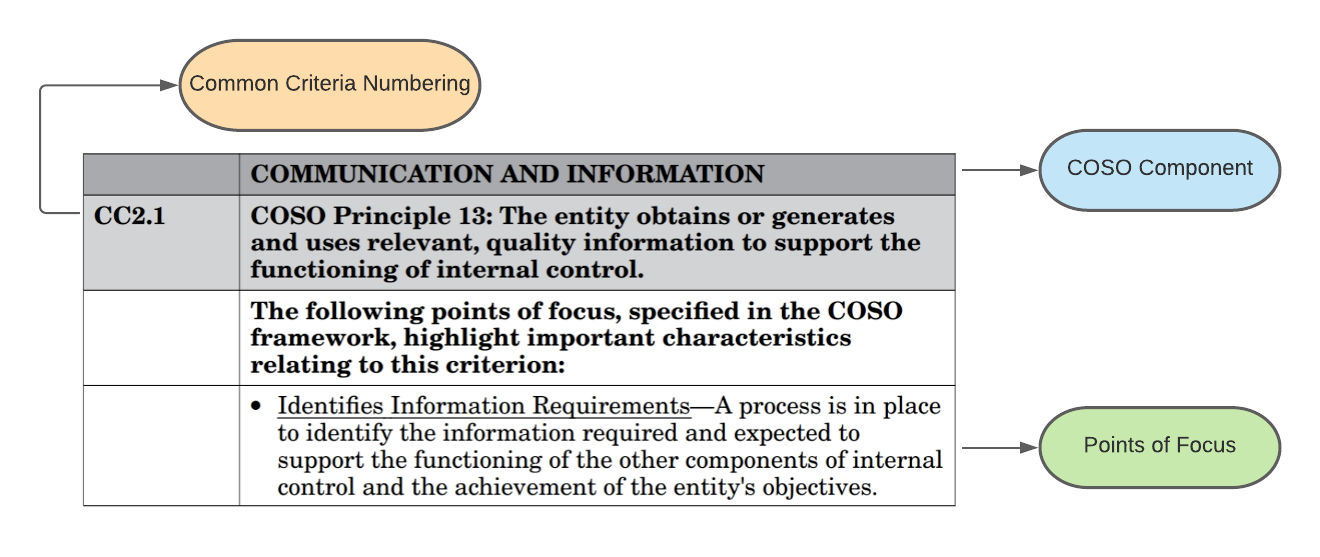 COSO Point of Focus